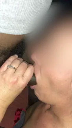 Hotwife's Sloppy Suck on Lover's Thick Cock While Hubby Drew Gropes Her Slutty Curves