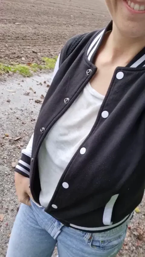I hope no one saw me naked in the nature