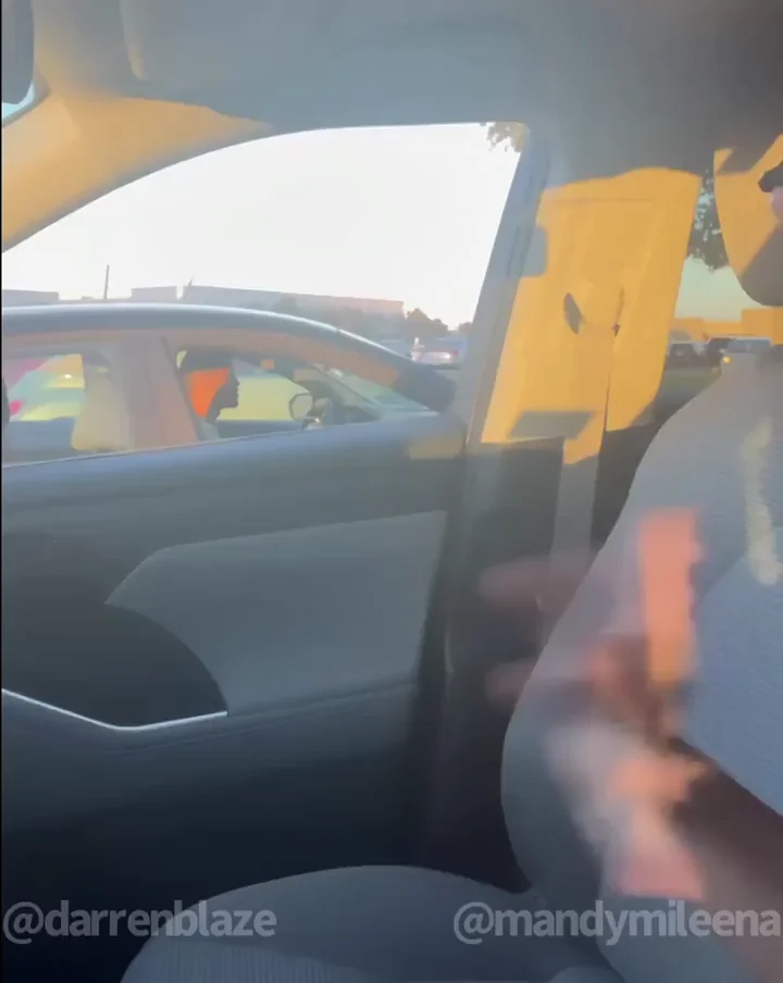 This guy accuses me of hitting his car. I barely touched it. This guy had the audacity to call me a Karen! Well I called him out for having a small dick and prove me wrong and he sure did. Shut me up by stuffing my mouth with his huge cock. Hubby says he's tired of me getting into accidents 😁‚😁‚