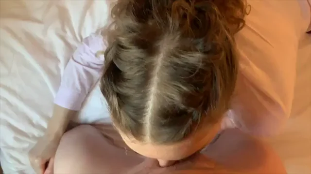 Eager Deepthroat Slut Sucks Cock Hard 😈🍆💦