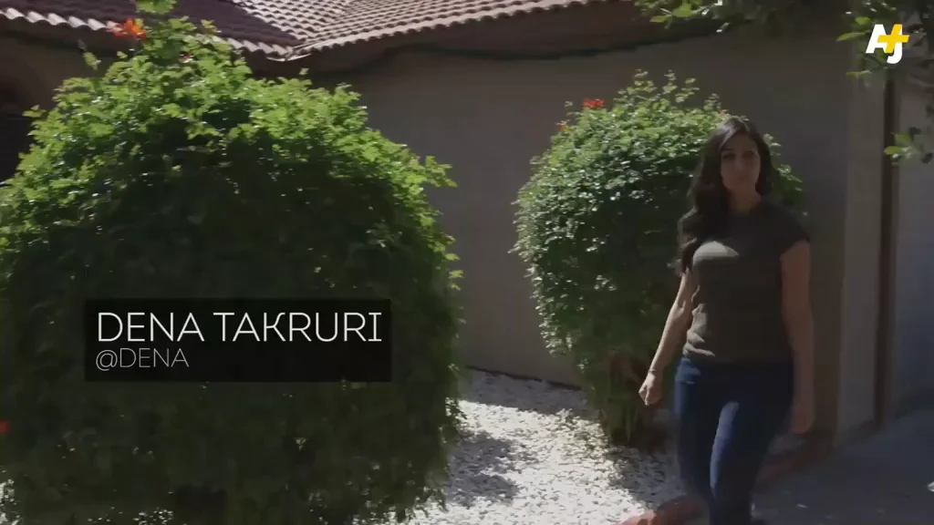 Reporter Dena Takruri got a big ol' donk. Baddest reporter out there...