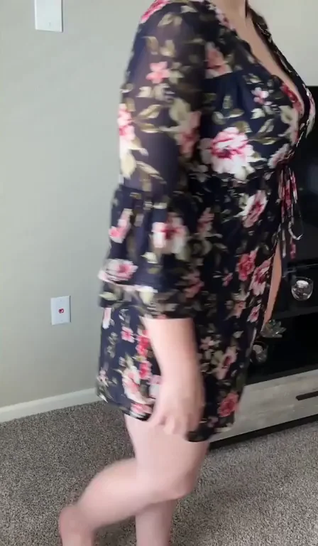 Lifting it up to expose my 18 yr old ass