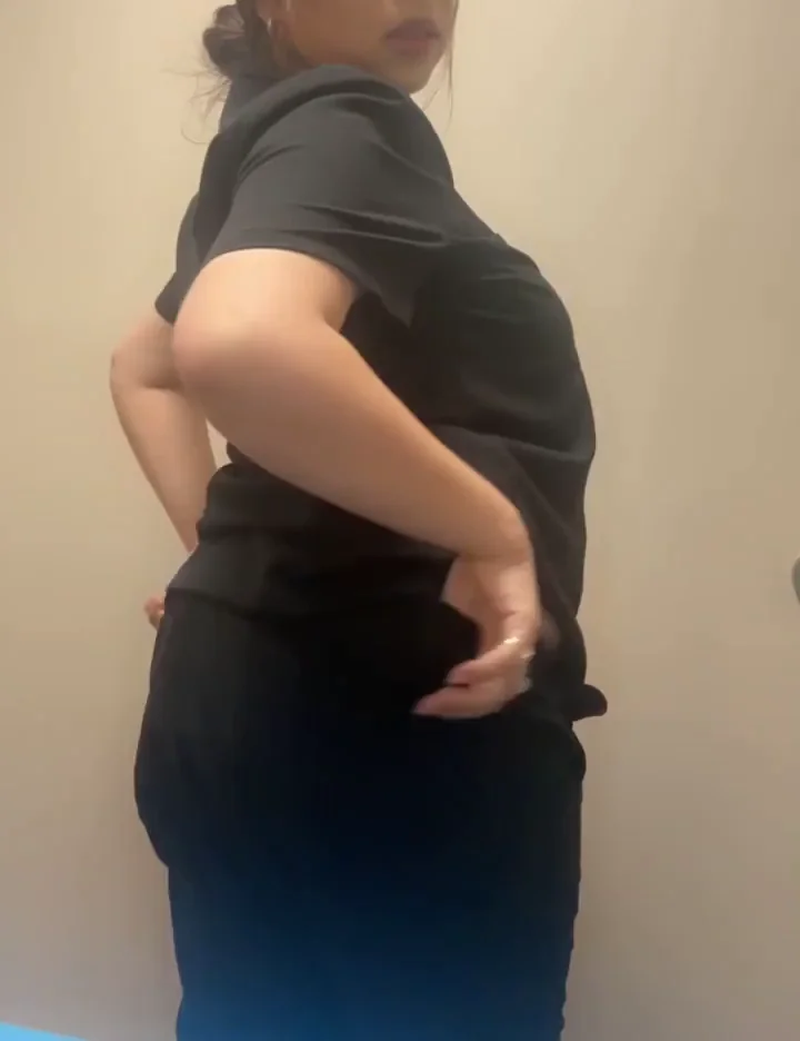 Naughty Nurse's Juicy Latina Booty Tease 😈🍑
