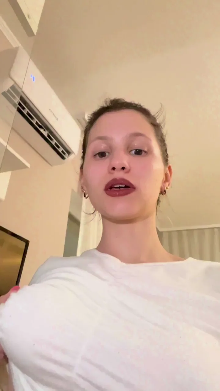 Girlfriend's Nipple Tease: No Clothes Home for Your Eyes Only 🍒😈