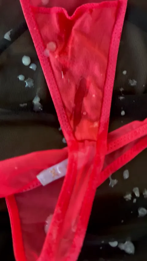Cum MILF Panties Porn GIF by hesitant-housewife