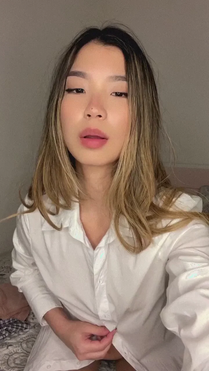 Asian Teen Slut Begs for Your Hot Cum Shower