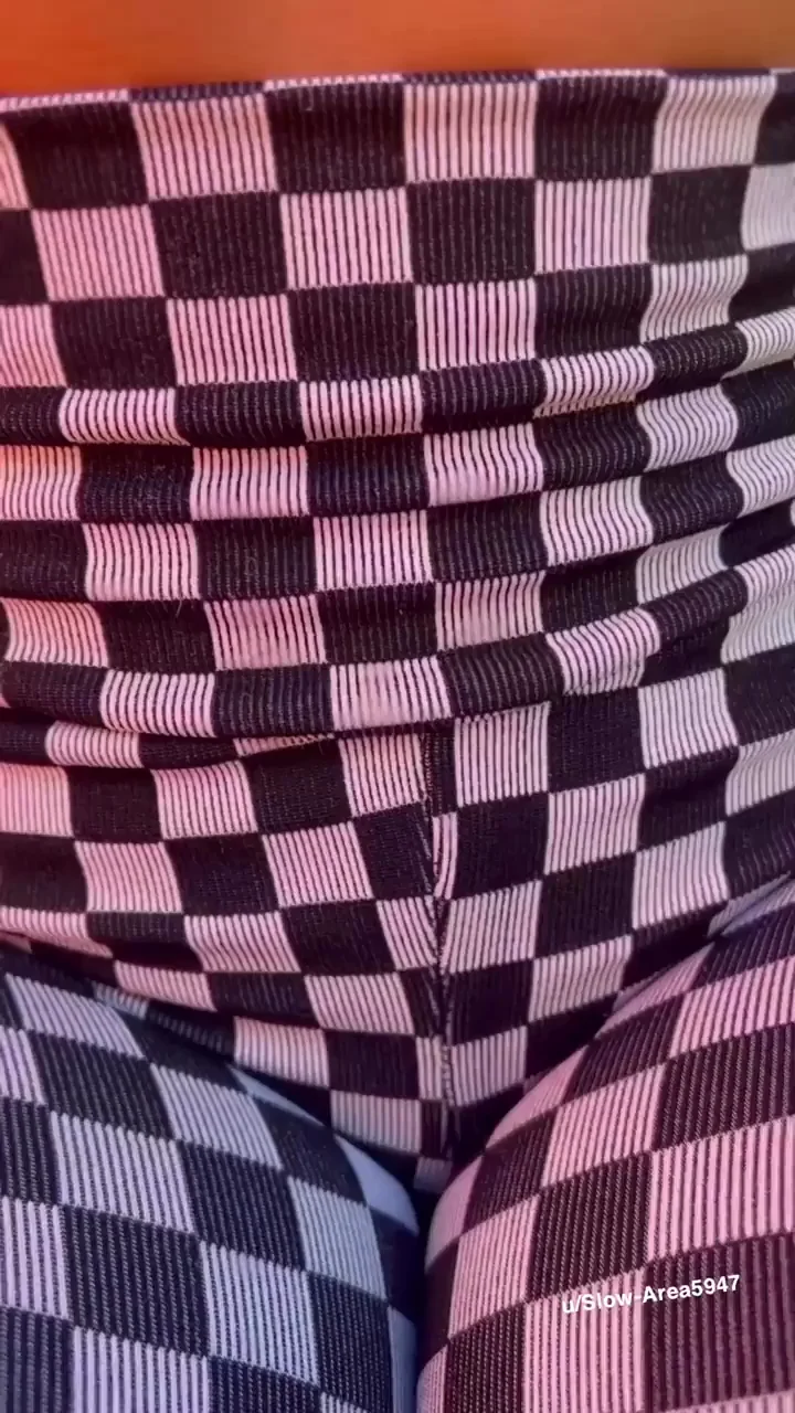 Check Out My Sexy Checkered Outfit? 🍑🔥
