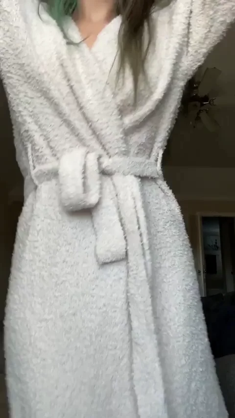 Fresh out of the shower, shall we get dirty all over again?
