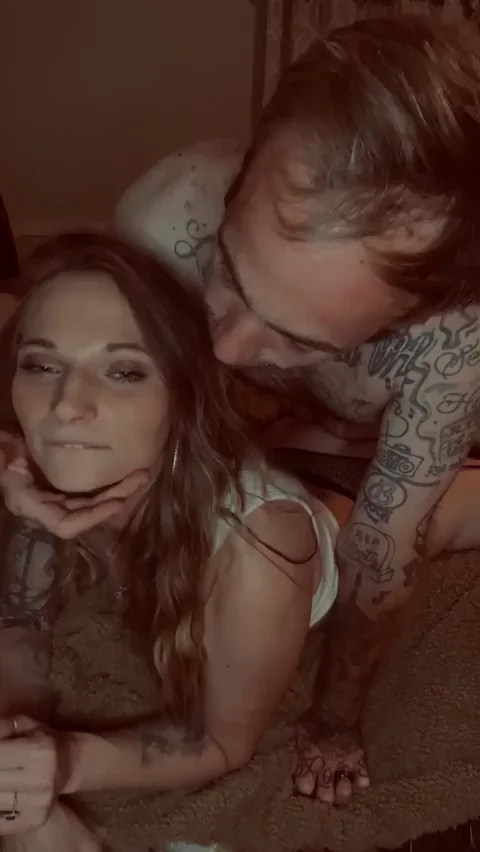 Bar Pickup Bull Chokes & Ravages Hotwife While Hubby Films Cuck Action
