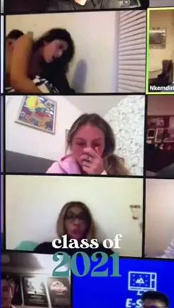 Hardcore Zoom Lesson 😈🍆 Class of 2021 Gets Schooled