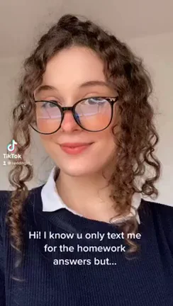 🔥 Nerdy Glasses Cutie Teases for Homework Dick Pics 🍆📚