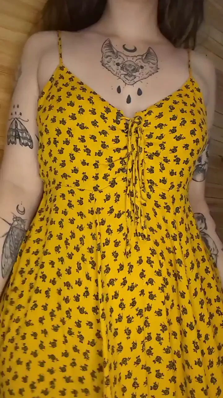 My body looks perfect with and without a summer dress