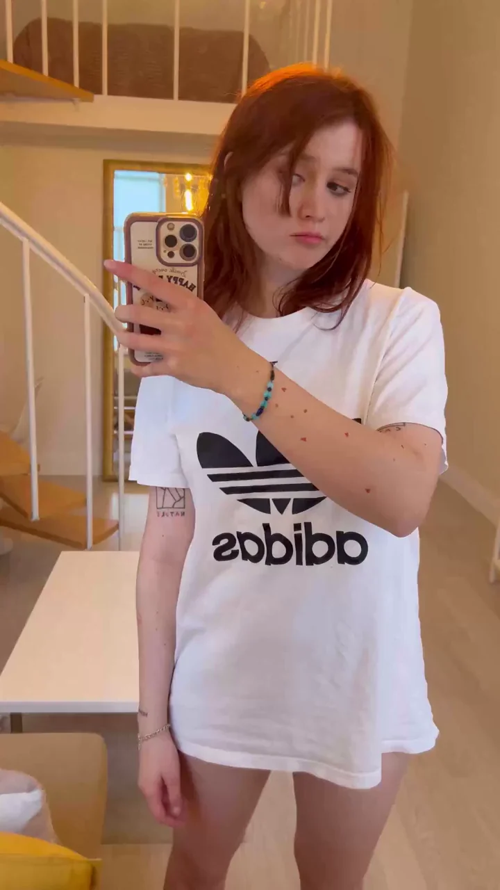 🔥 Redhead Teen Babe Spills Her Naughty Fantasies & Flashes Pussy 😈