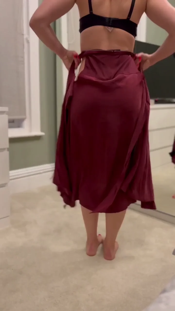 Post-Date Strip Tease: Slipping Outta My Satin Robe for You