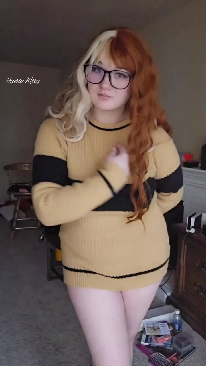 [F] I do love my hufflepuff sweater... but i may love my lightsaber even more