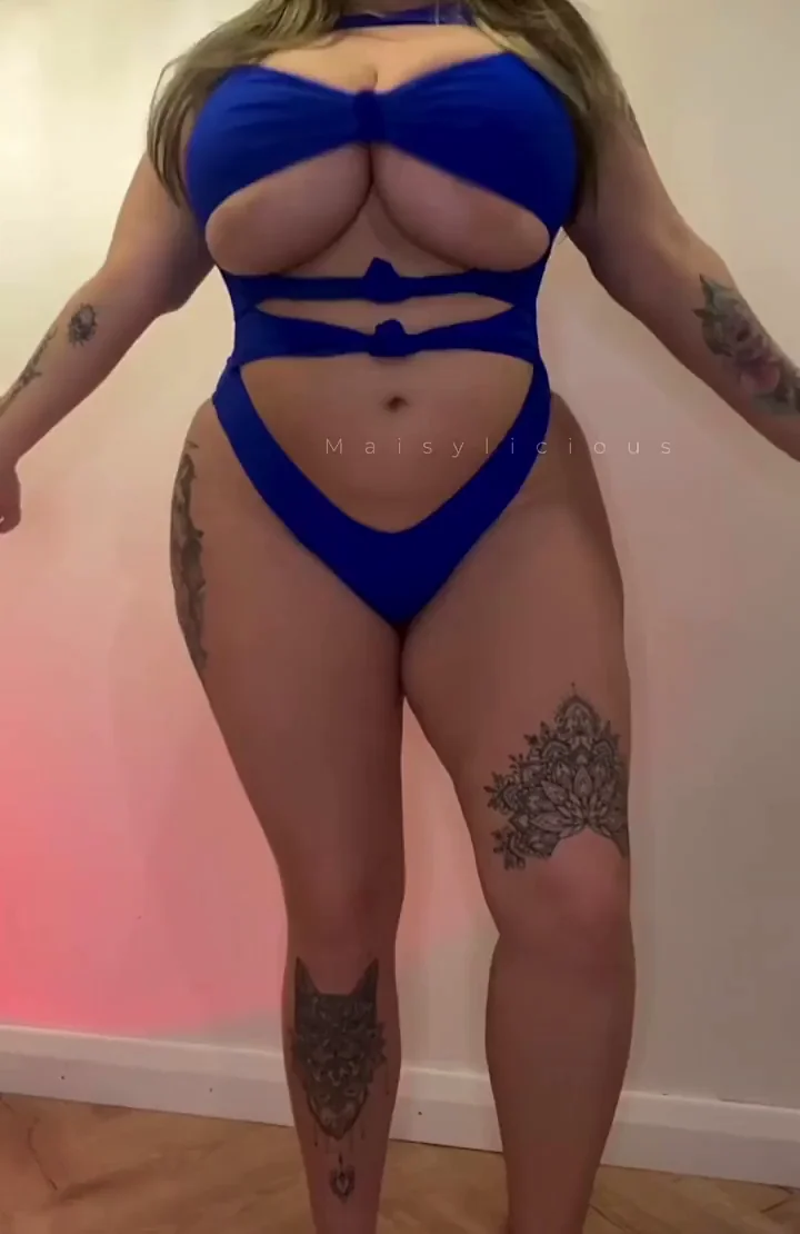Sweet Inked Princess Begs You to Slurp Her Juicy Massive Tits 💦👅🔥