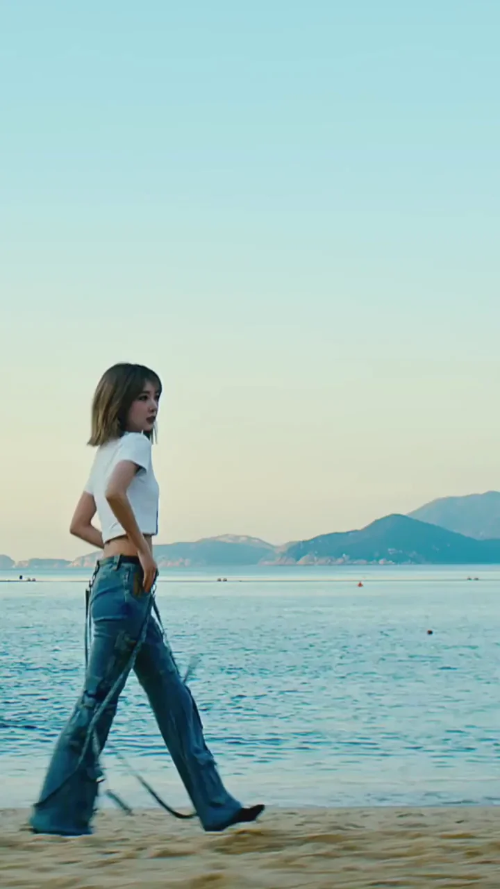 MiU's Limelight Beach Tease: Slutty Kpop Curves in Day Glow