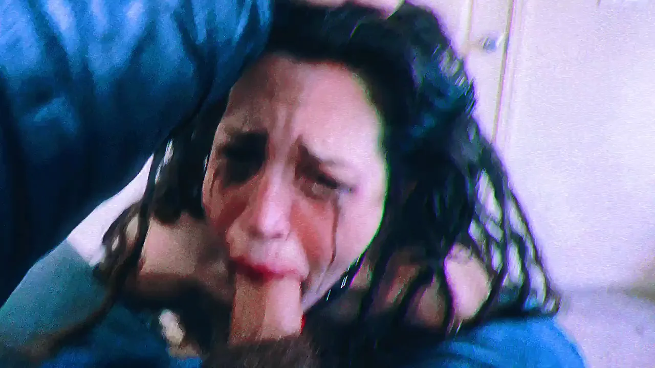 Making her choose cock over oxygen