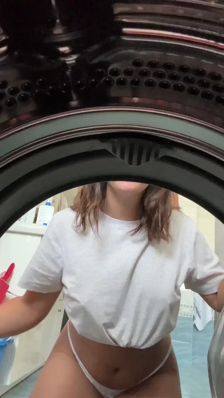 Laundry Day Dickdown: Washing Machine Plowcam Poundfest