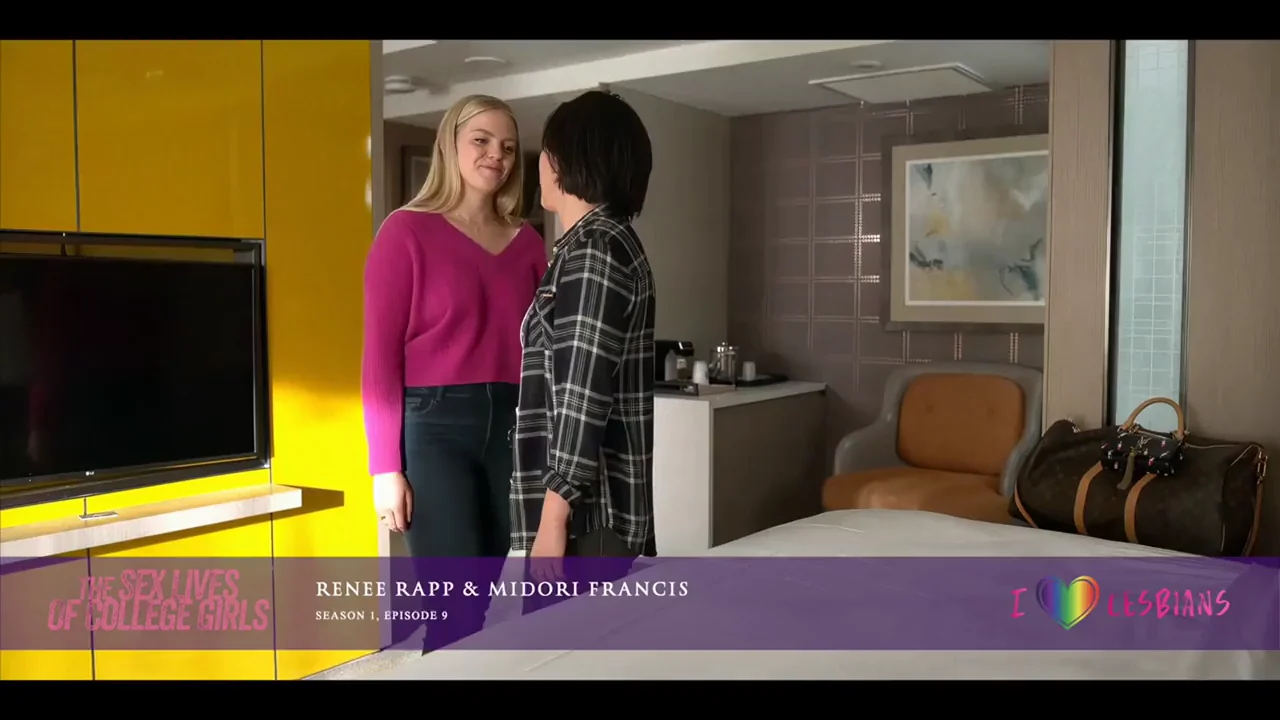 Reneé Rapp & Midori Francis: College Sluts Lock Lips & Strip Down