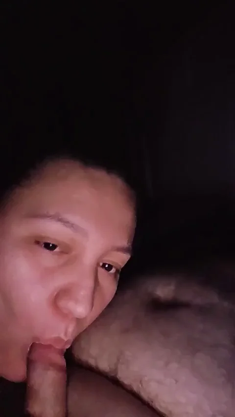 There is just something so hot about sucking my husband's dick and filming it