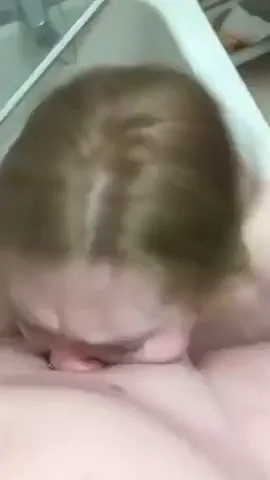 Stepsis's Throat Wrecked by Massive Cock in Bathtub