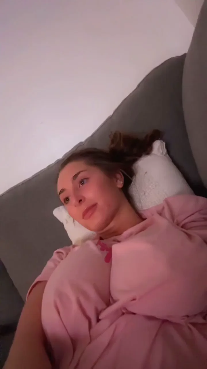 relaxing on the couch