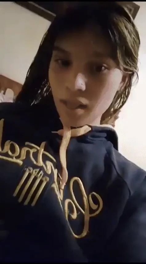Lonely Slut Teases Ghost Nipples in Tight Hoodie, Who's Gonna Pound This Pussy?