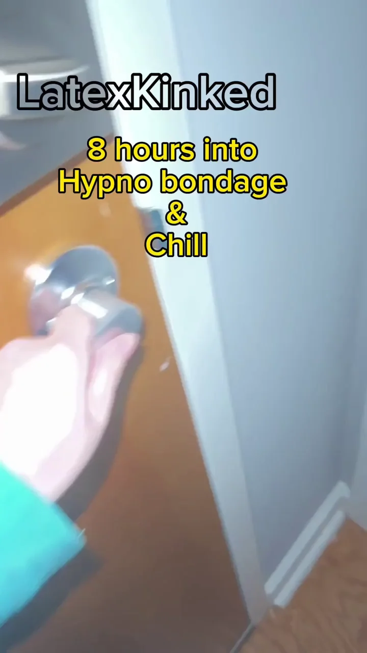 Amateur femdom latex all day bondage brainwashing gif