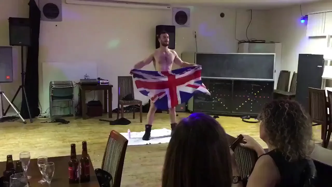 British Stud's Massive Cock Shake-Down for Horny MILF Party