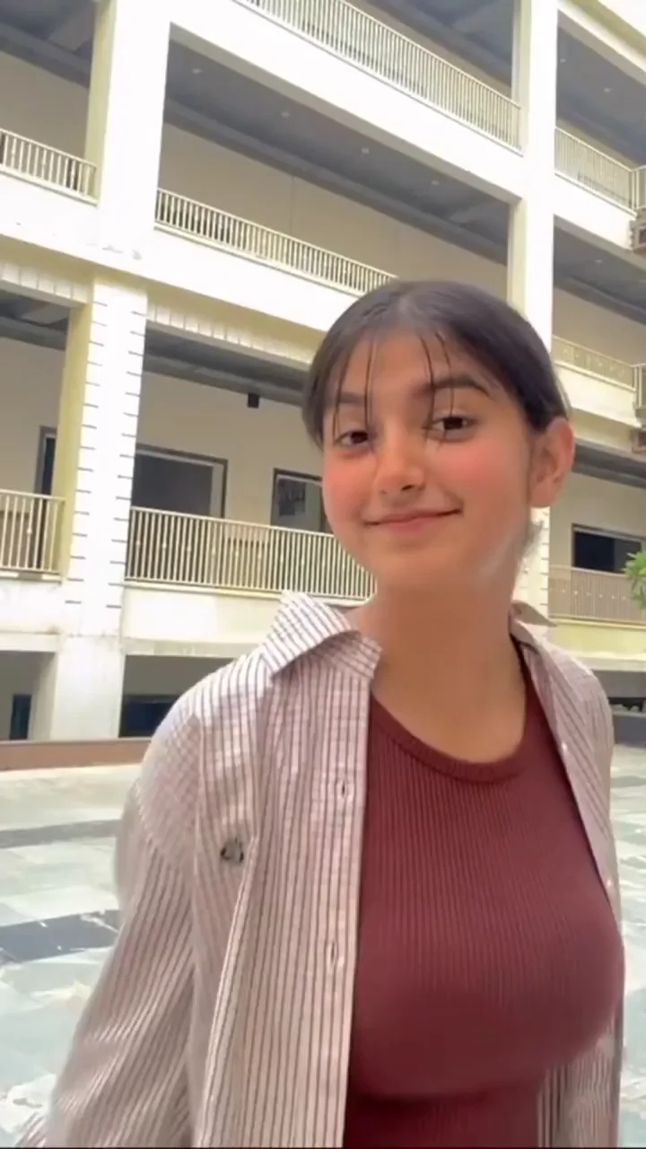 Shy Busty Cutie Can't Hide Her Massive Natural Jugs