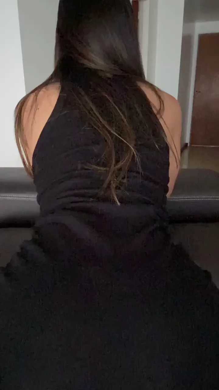 No Panties Date Slut Bends Over, Exposes Juicy Pussy and Tight Asshole