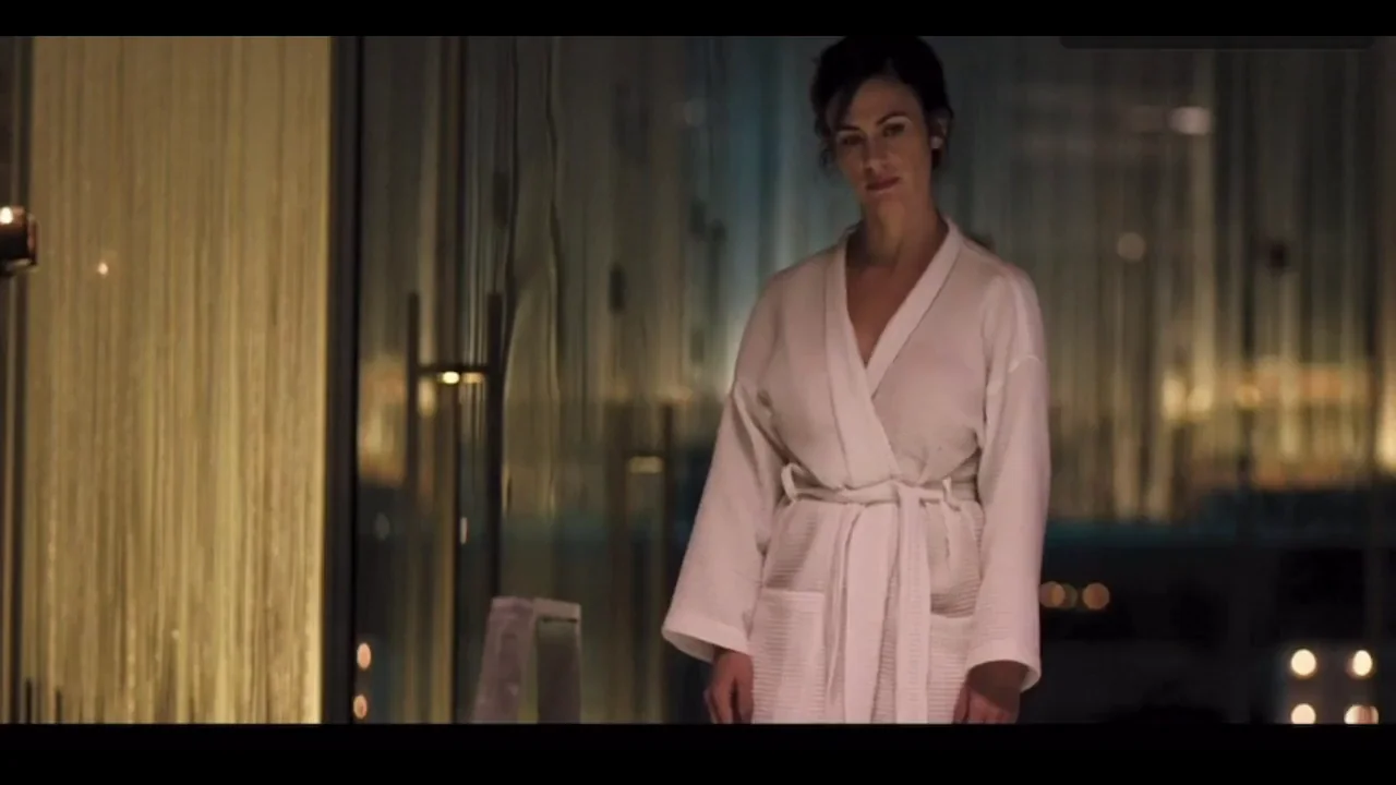 Maggie Siff's Steamy Robe Drop: Celeb Ass Tease Exposed