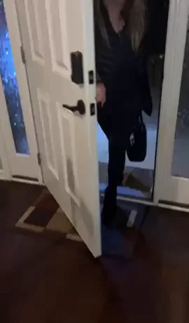 She finally came home after seeing her bull alone for the first time. I was waiting on evening in anticipation Maybe next time she can bring home a creampie?