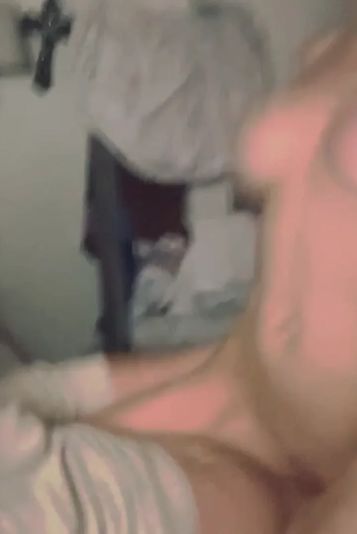 Riding chubby guy with big dick . Felt so good I let him cum inside me and hubby didn't care ðŸ™ŒðŸ»