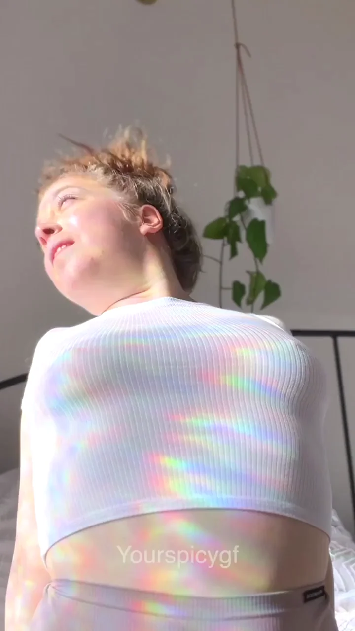 Pokies Tease: Can I Rock This Sheer Slutty Shirt to Class?