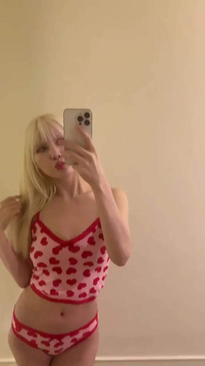 Ash-B's Naughty Pink Lingerie Tease 💖🍑