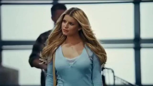 Jessica Simpson's Massive Cleavage Tease in Employee of the Month 🍒🔥