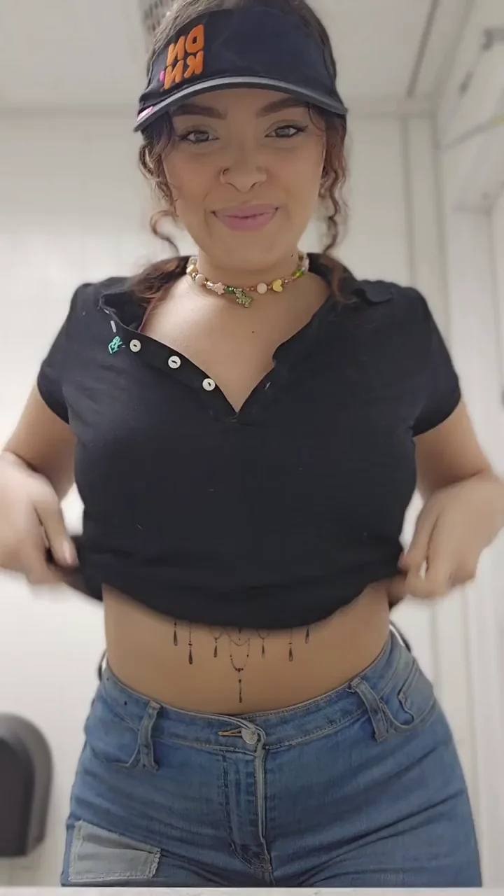 I may look innocent with my work uniform on but I'm sexy when it comes off