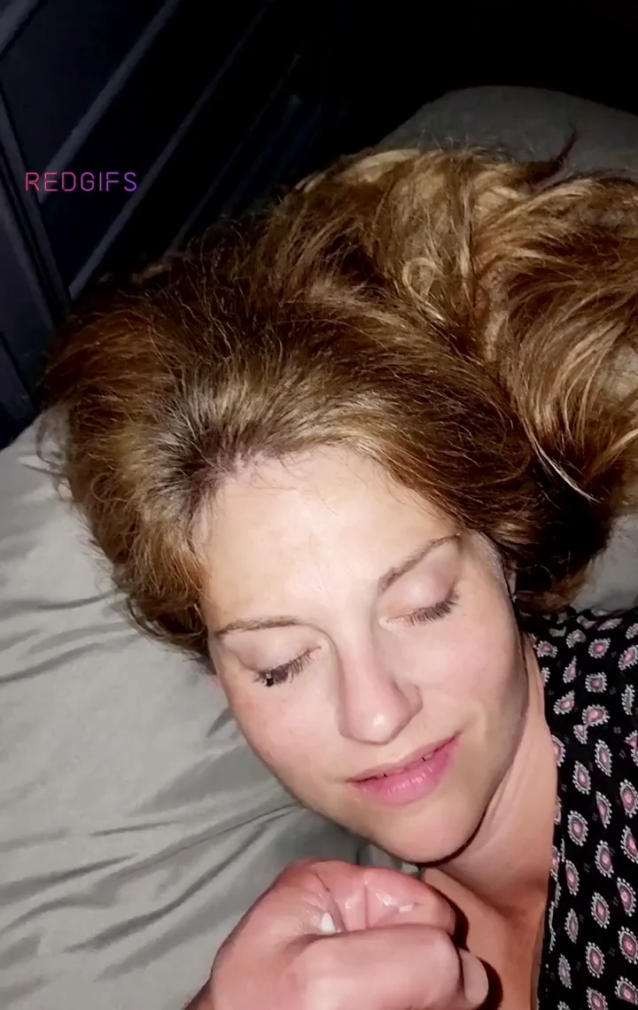 Cum-Drenched Slut Crashes Out with Fresh Load Dripping from Her Lips