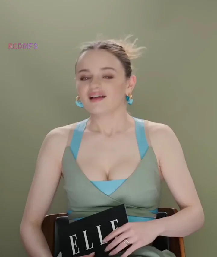 Joey King's Juicy Cleavage Tease in Elle Interview 💦🍈🍈