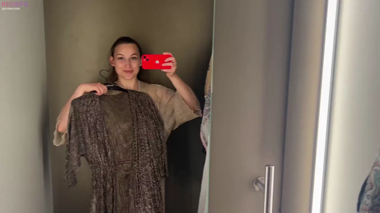 Kyt's Naughty Changing Room Try-On Tease