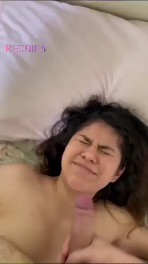 😈 Reluctant Latina Slut Grimaces for Cum Facial 💦