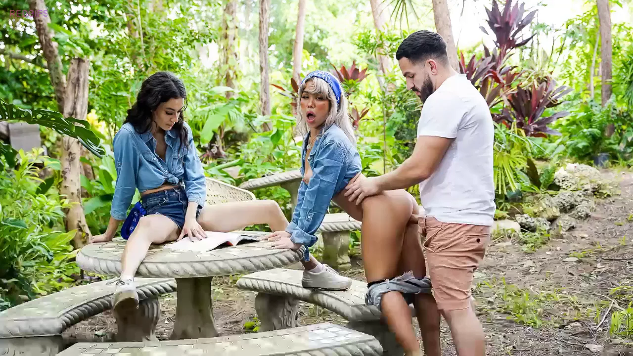 🍑 Freeuse Nursery Sluts Serve Cock in the Jungle 🌿💦