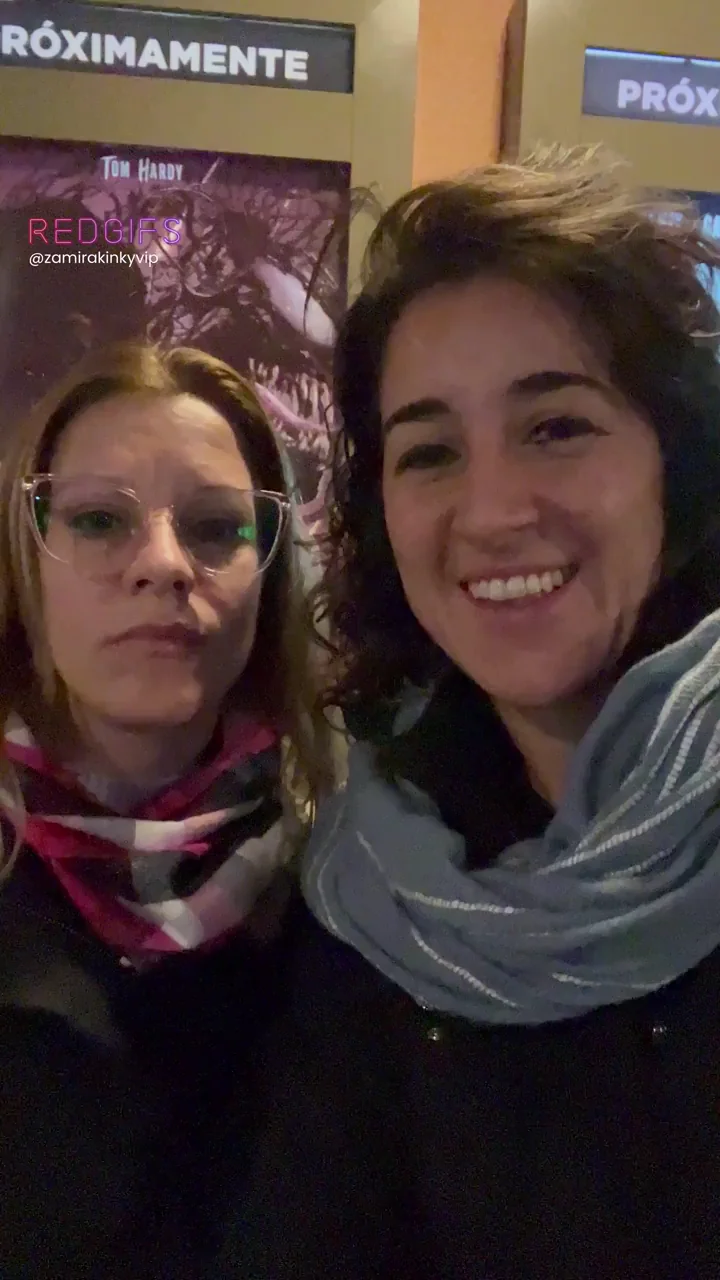 We went to the cinema but we got distracted