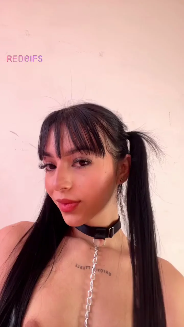 Latina Pigtail Slut Begs: 'I'll Be Your Naughty Girl'
