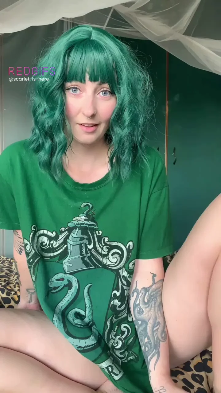 Would you creampie this Slytherin slut?