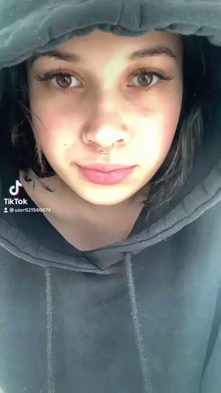 Hoodie On or Off? 😈 Massive Surprise Tits Revealed 🔥