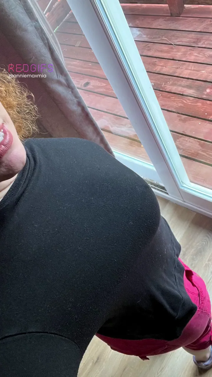 Groping My Massive Mommy Titties