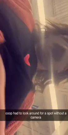 Made her show me while shopping ? [f]
